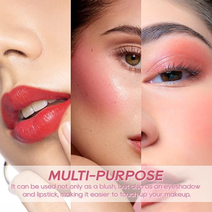 KYDA 2 Colors Liquid Blush Highlighter, Silky Matte Set B