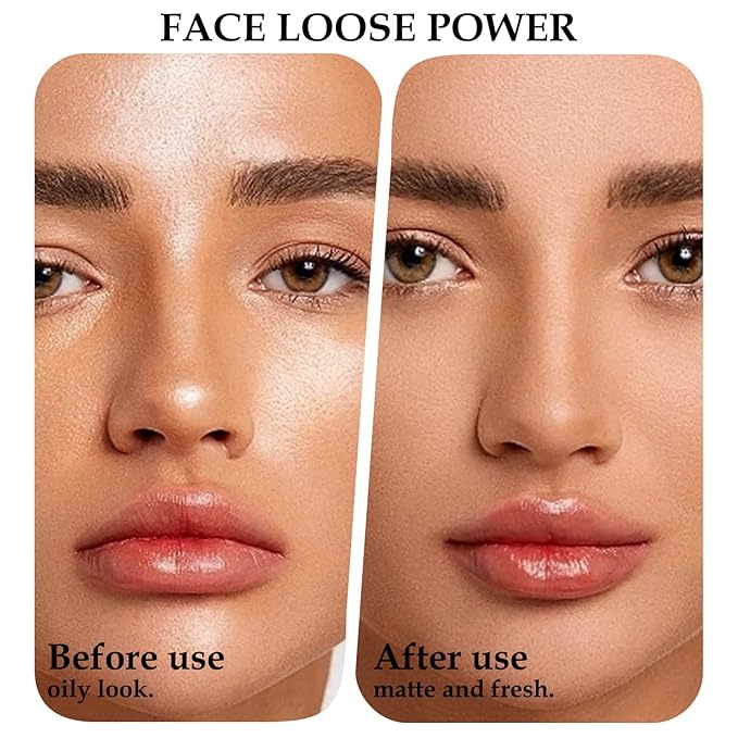 Boobeen Loose Face Powder Translucent Setting Powder Oil