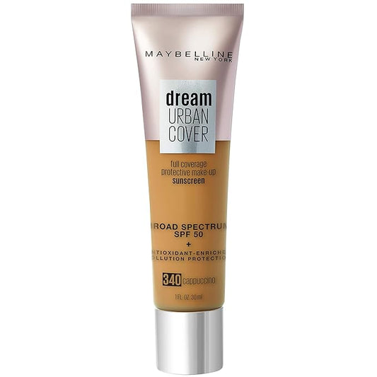 Maybelline Dream Urban Cover Flawless Coverage Foundation Makeup,