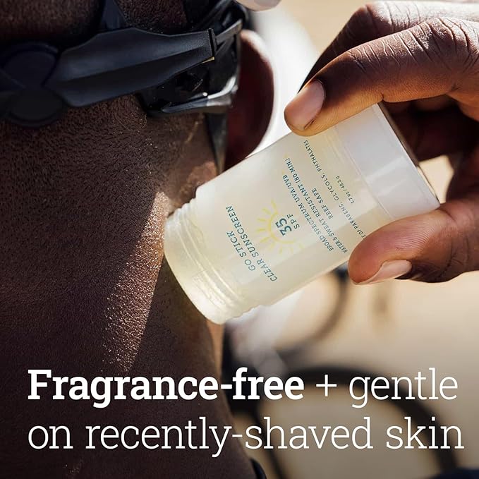 Oars + Alps Go Stick Clear SPF 35 Face Sunscreen, Skin Care Infused with Vitamin E and Antioxidants, Water and Sweat Resistant, TSA Friendly, 1.7 Oz, 2 Pack