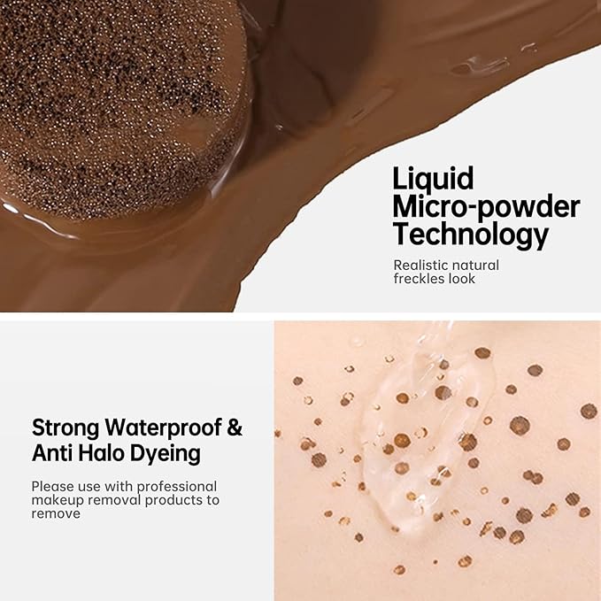 Freckle Cushion Natural Like Freckle Makeup Fake Freckles Fresh Brown, 15g