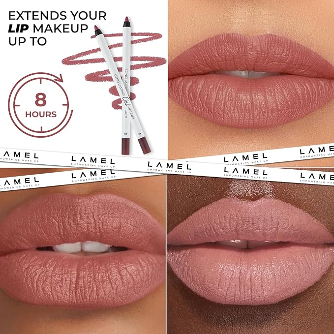 Lamel Matte Gel Lip Liner Pencil | Weightless Lip 7g