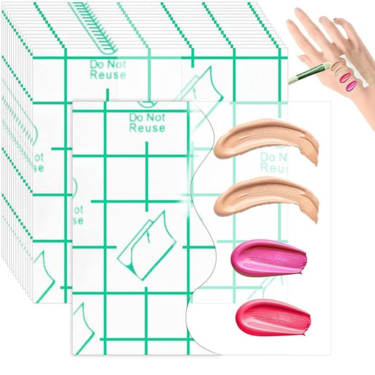 50 Pieces Hand Palette, Single Use Makeup Hand