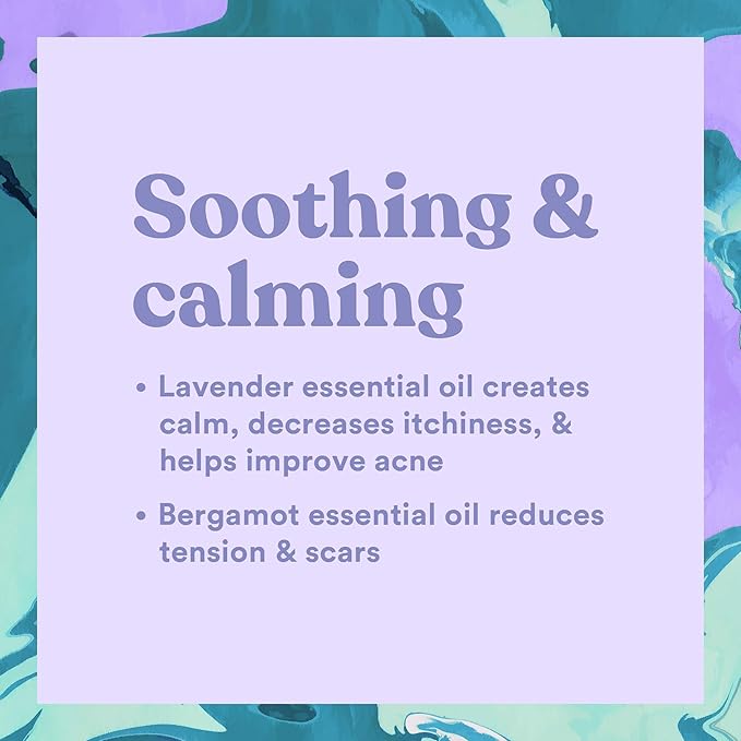 ASUTRA Dead Sea Salt Essential Oil Body Scrub Exfoliator (Soothing Lavender), 16 oz - Ultra Hydrating, Gentle, & Moisturizing - Coconut, Lavender, and Bergamot Oils