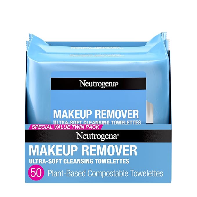 Neutrogena Makeup Remover Wipes, Ultra-Soft Cleansing
