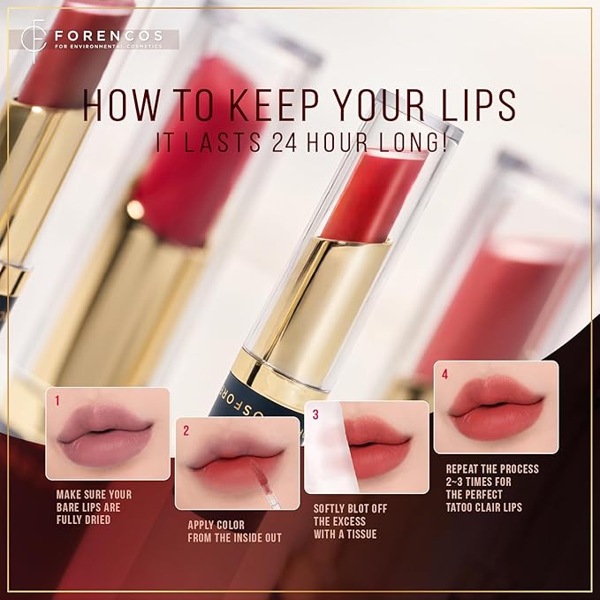 Long Lasting Matte Velvet Liquid Lipstick, Stain/Tint, High Lipstick, 02 G