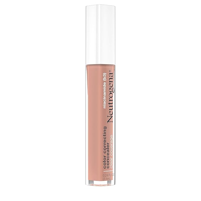 Neutrogena Clear Coverage Color Correcting Concealer Makeup, Lightweight fl. oz