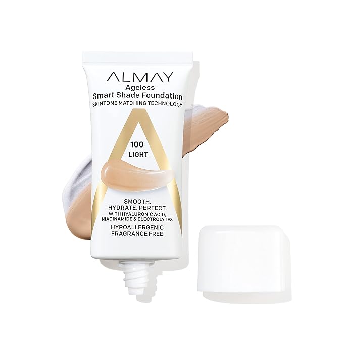 Almay Anti-Aging Foundation, Smart Shade Face Makeup with of 1)