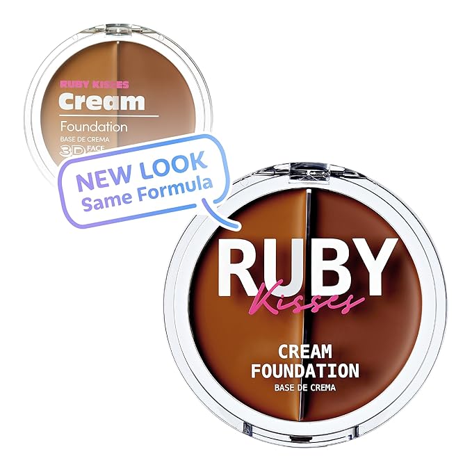 Ruby Kisses 3D Face Creator Cream Foundation & (Level 12)