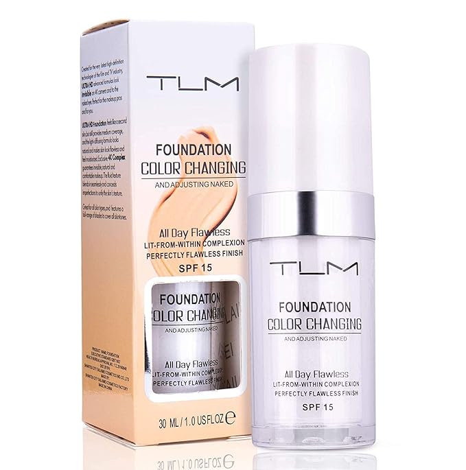 KOSIMI 30ml TLM Color Changing Foundation Liquid Base 30ml