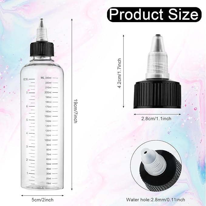 2 Pack Applicator Bottle for