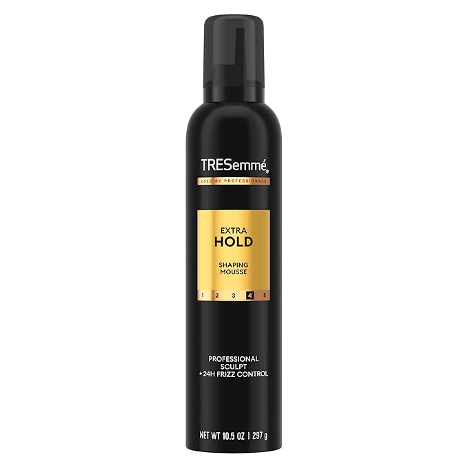 TRESemmé Hair Mousse Pack of 6 Extra Hold For 24H Touchable Hold & Volume with Pro Lock Tech 10.5 FL Oz