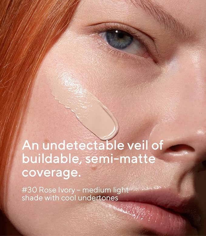 MÁDARA Organic Skincare |SKINONYM Semi-Matte Peptide Foundation, #30 Ecocert certified. 30ml