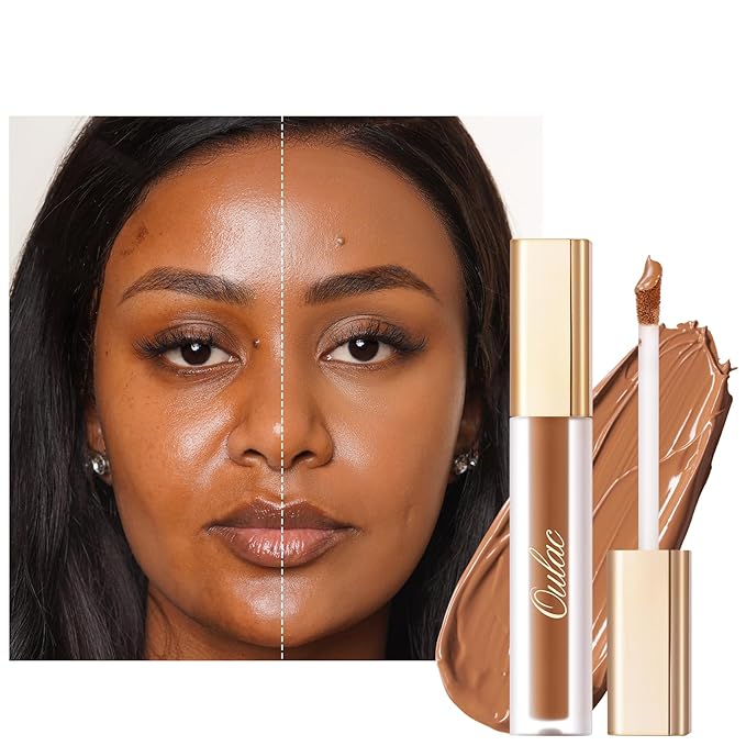 Oulac Concealer Full Coverage, Concealer Stick for Dark W8 Toffee 8ml