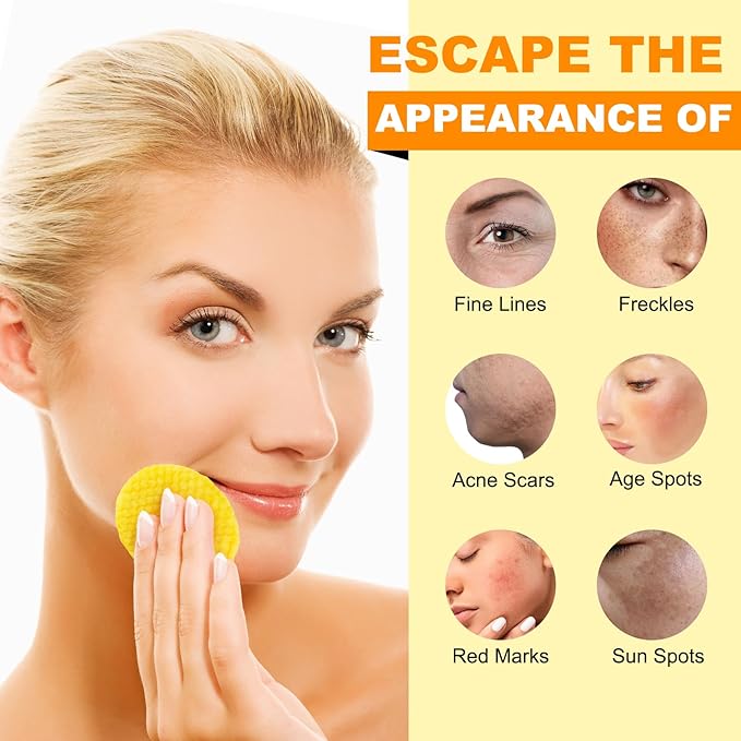 Turmeric kojic acid cleansing pads