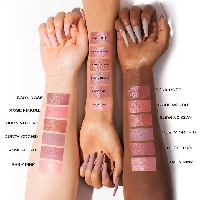 FOCALLURE Cream Blush Makeup,Buildable Blush Stick for Cheeks,Matte Stick,BABY PINK