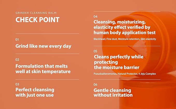 Grinder Cleansing Balm Korean Makeup Remover All