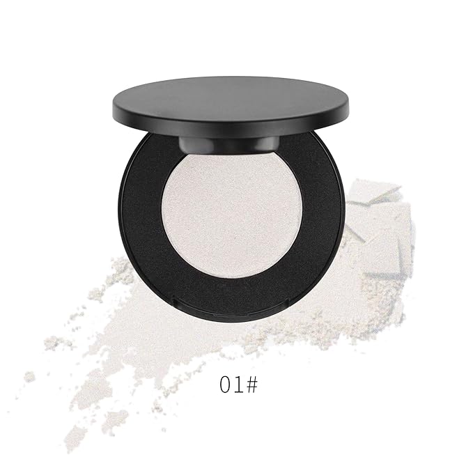 Face Highlighter Powder Palette, Glossy Glitter Illuminator Powder, Highlighter 1