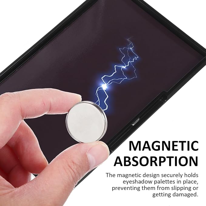 FRCOLOR Empty Eyeshadow Makeup Palette Magnetic Eyeshadow Palette