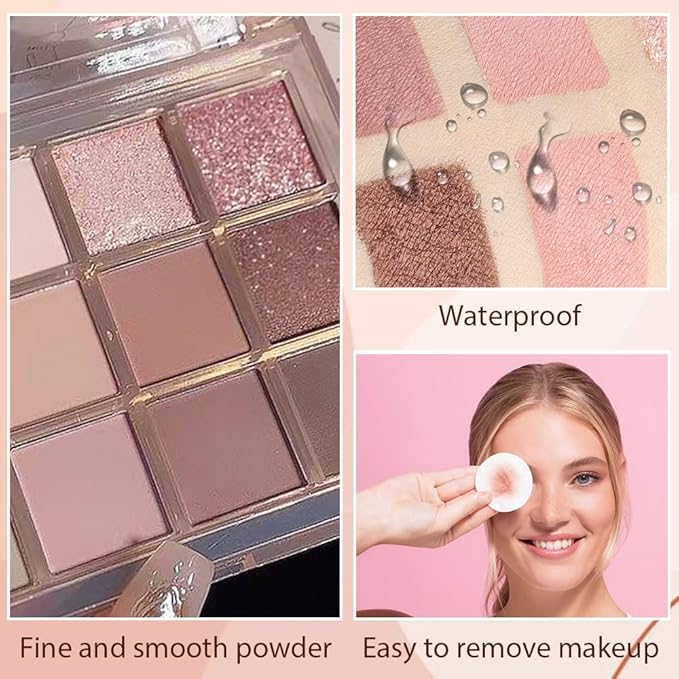 12 Girds Colorful Matte Shimmer Eyeshadow Palette