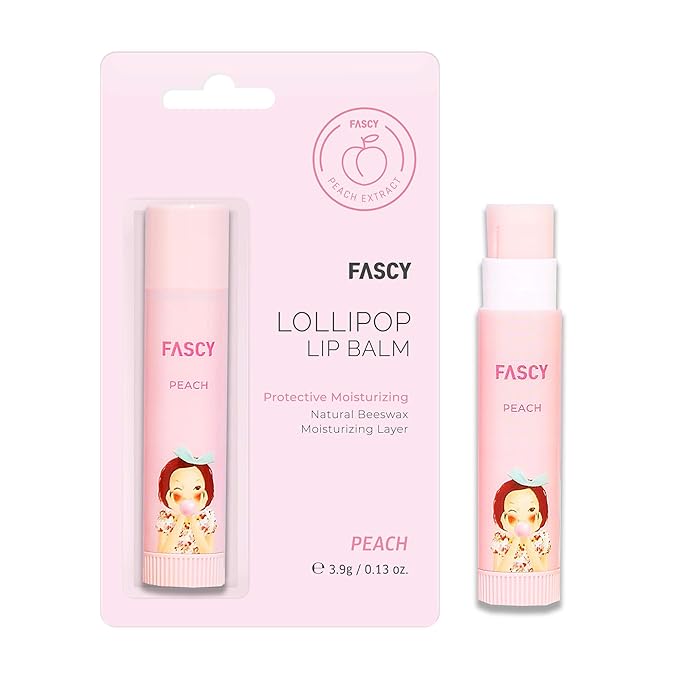 FASCY Lollipop Lip Balm Peach, Lip