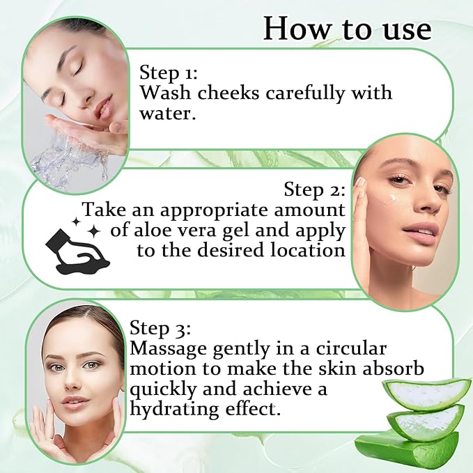 8PCS Aloe Vera Gel for Face & Skin,Organic Aloe Vera Gel,Hydrating After Sun Cream for Travel Size,Moisturizing Lotion for Skincare,After Sun Lotion for All Skin Type(E)