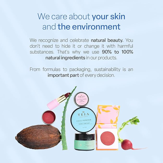 TEIA Cosmetics - Moisturizing Light Coverage Foundation, Natural (NUDE BEIGE)