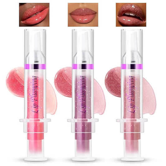 3 Colors Lip Plumping Booster, Natural