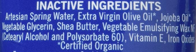 Green Screen Organic Sunscreen Zinc Oxide SPF 31 Tinted BRONZE - Soy-Free - Vegan - Gluten-free - 8oz/230g As 2x4oz