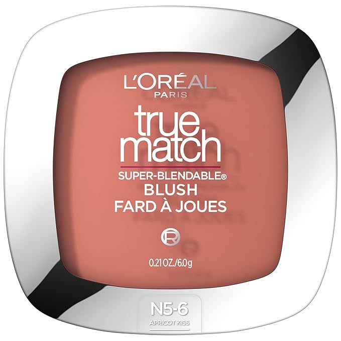 L'Oreal Paris True Match Super-Blendable Powder Blush, Apricot May Vary) 0.21 Oz