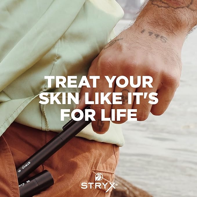 Stryx Concealer Stick Tool for Men, Light Cognac Skin Tones