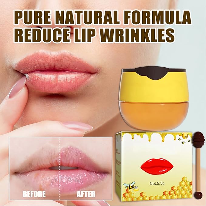 2pcs Honey Lip Balm, Lip Hydrating