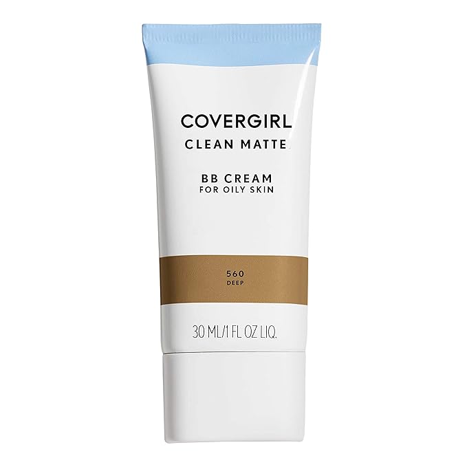 COVERGIRL - Clean Matte BB Cream, Oil-Free, Long-Lasting, 100% Cruelty-Free