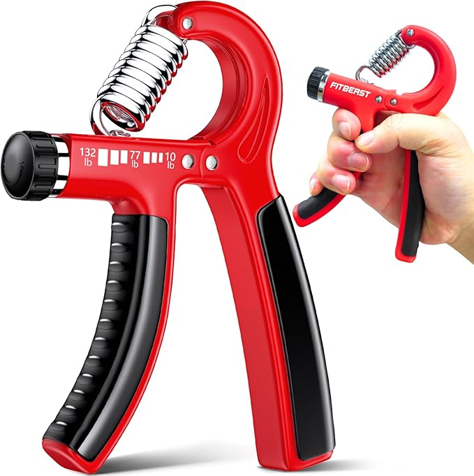 FitBeast Grip Strengthener Forearm Strengthener 10-132 lbs (1 Piece)