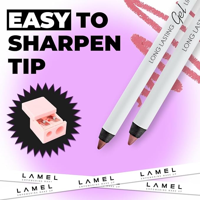 Lamel Matte Gel Lip Liner Pencil | Weightless&CreamyTexture Lip 7g