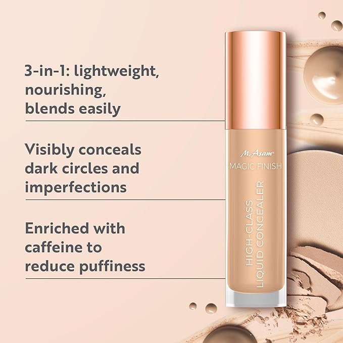 M. Asam Anti-Age Liquid Concealer, Ivory, 1 Minute, Shea Butter