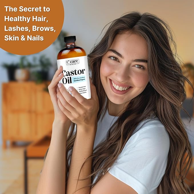 Castor Oil Organic Cold Pressed Unrefined