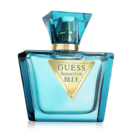 GUESS Seductive Blue Women/Femme Eau de Toilette Perfume Spray For Women, 1.7 Fl. Oz.