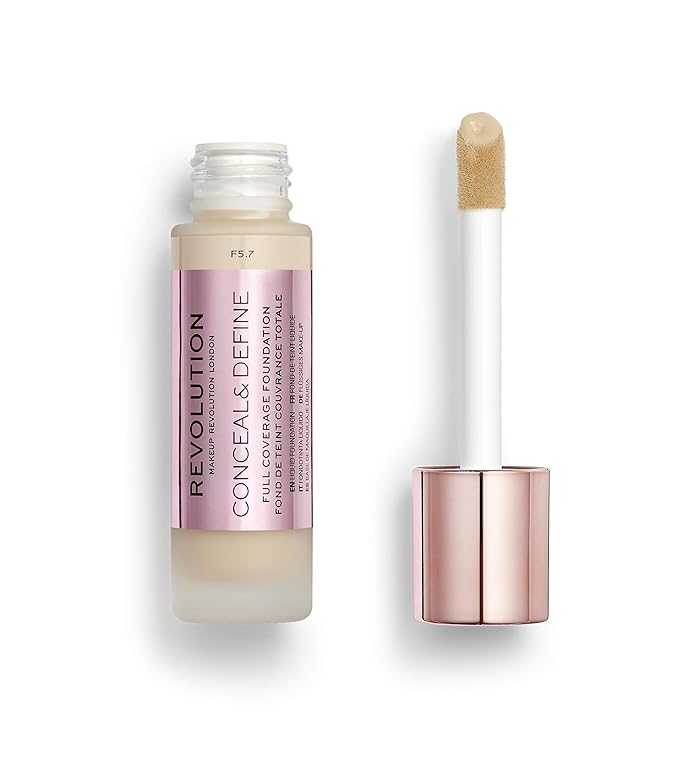 Revolution Beauty, Conceal & Define Foundation, Full Coverage, Fl. Oz.