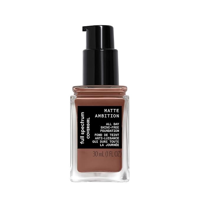 COVERGIRL Matte Ambition, All Day Foundation, Deep Cool
