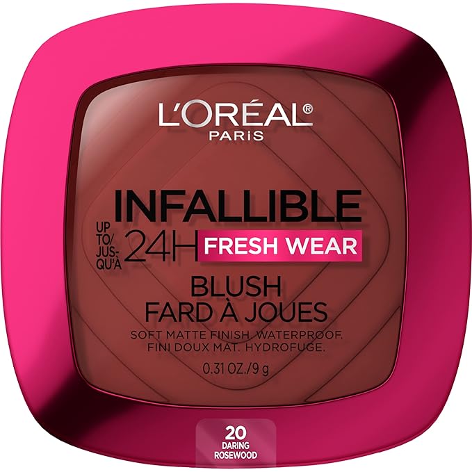 L'Oreal Paris Infallible Up to 24H Fresh Wear Rosewood 20, 0.31 Oz