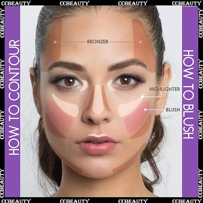 CCbeauty 2-in-1 Blush Stick for Cheeks - Cream Muted Mauve