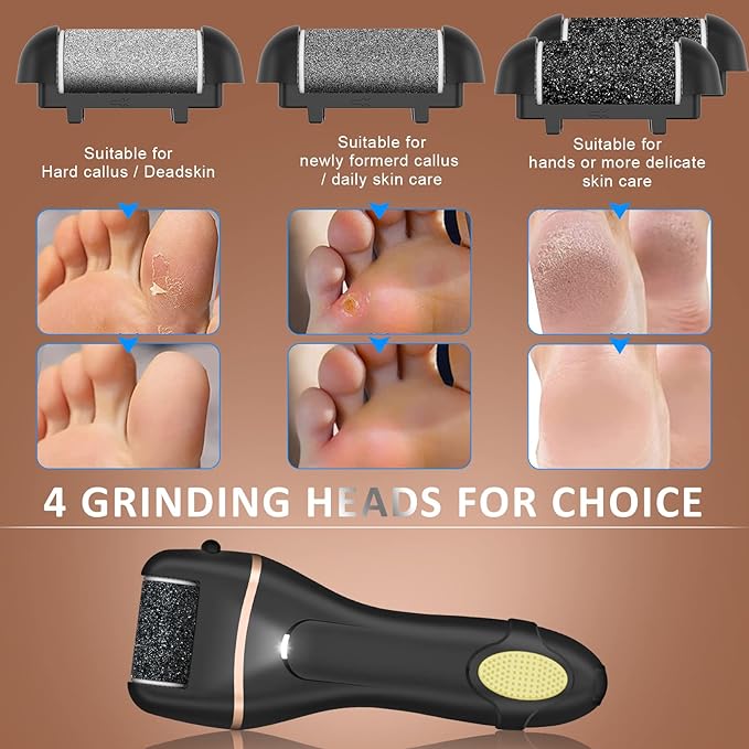 Foot file callus remover for