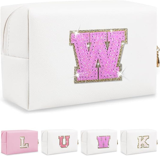 Personalized initial letter patch makeup