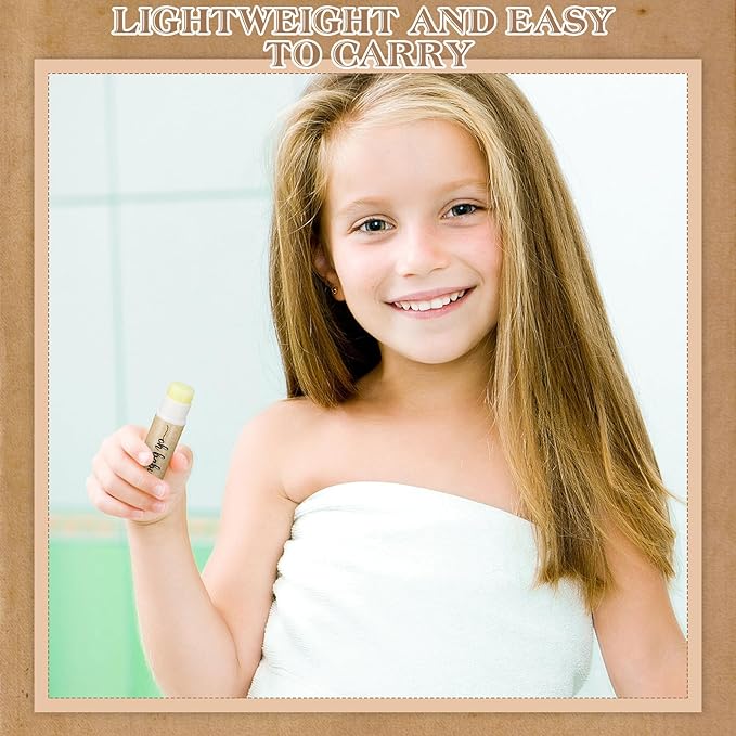 50 Sets Baby Shower Lip Balm Supplies