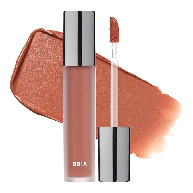 BBIA Last Velvet Tint - Soft & Creamy Matte Finish Lip Stain, Blur Effect with Velvety Texture, Long-Lasting, High Pigment, Lightweight, Non-Drying, Vegan, Korean Lip Makeup (V35 FEIGN JOY)