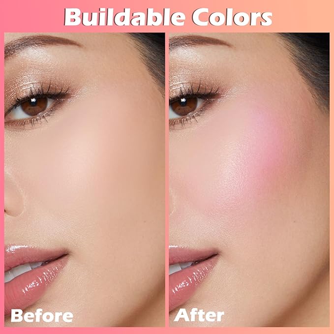 Boobeen Color Changing Liquid Blush Long Lasting Waterproof Dewy Finish