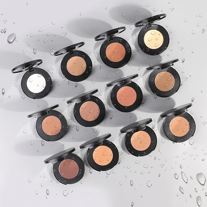 Flawless Pressed Powder, Setting Powder Makeup, Longwear Face Finish 11