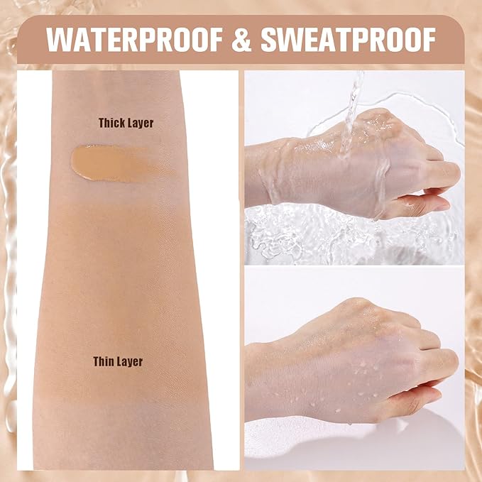 UCANBE Matte Liquid Foundation Makeup, Medium to Full fl. oz.