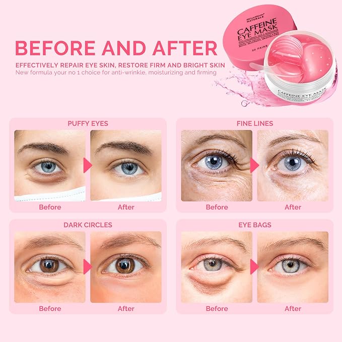 Enaskin naturals brightening eye masks: